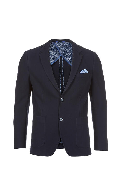 Martino jersey blazer Navy 124 